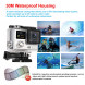 Andoer 2 Zoll Dual Display LCD Ultra HD WiFi Sports Action Kamera 4 K 15 fps 1080P 60 fps 12 MP 170 ° Weitwinkel für HDMI Ausgang Wassersäule bis 30 m Cam Auto DVR FPV mit Fernbedienung-09